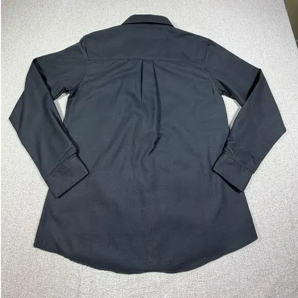 Dixxon Flannel Mens Large Gray The Ned Button Front Long Sleeve Flannel Shirt - Picture 2 of 8